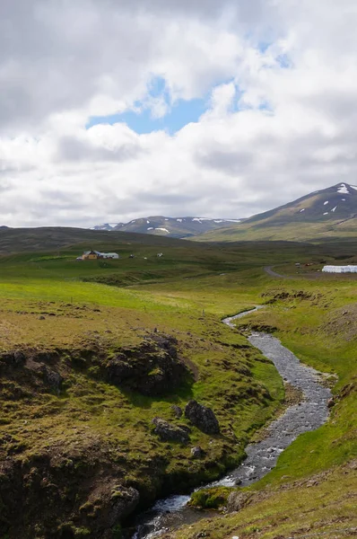 Beautiful view in summer,Iceland — Stock Photo, Image