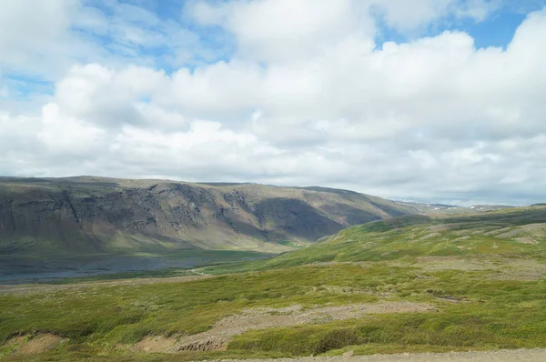 Krásný výhled, v létě, Island — Stock fotografie