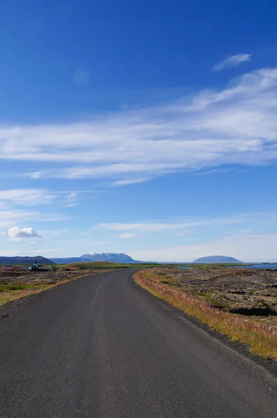 Hermosa vista en verano, Islandia — Foto de Stock