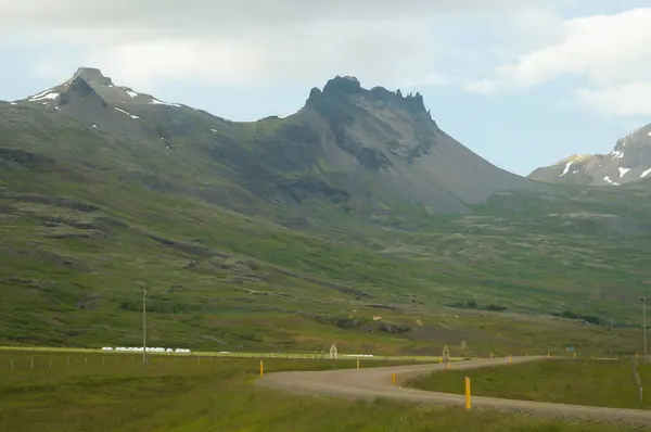 Piękny widok, w lecie, Islandia — Zdjęcie stockowe