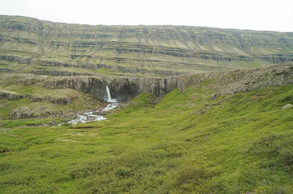 Piękny widok, w lecie, Islandia — Zdjęcie stockowe