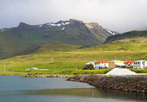Krásný výhled, v létě, Island. — Stock fotografie