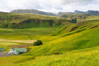 Güzel manzara yaz, İzlanda