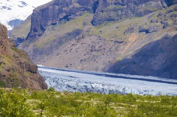 Morsarjokul en verano, Islandia — Foto de Stock