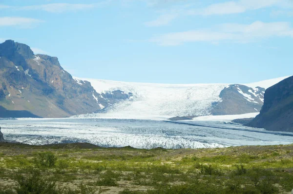 Hermoso glaciar en verano, Islandia , —  Fotos de Stock