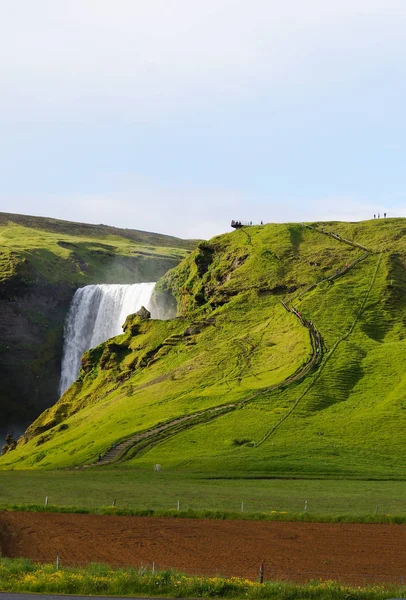여름, 아이슬란드에서에서 아름 다운 스 카 갈 파스 — 스톡 사진
