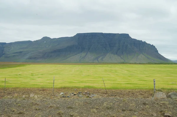 Prachtig uitzicht in de zomer, IJsland. — Stockfoto