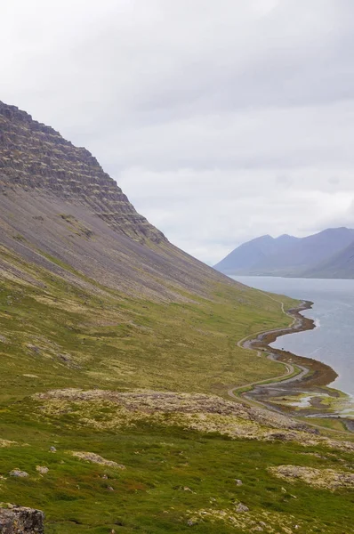 Hermosa cascada Dynjandi en Islandia . —  Fotos de Stock