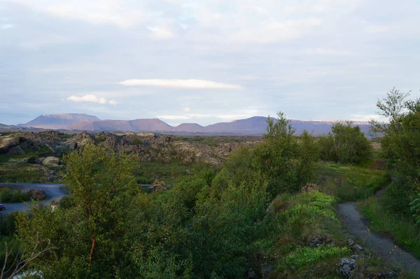 Природный парк Хофди летом, Исландия . — стоковое фото