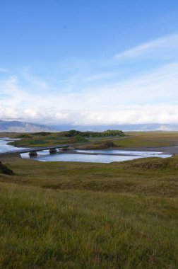 Güzel görünümü'nde yaz, İzlanda.