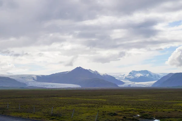 Piękny Krajobraz Lecie Islandia — Zdjęcie stockowe