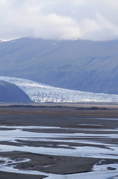 Hermoso glaciar en Islandia . — Foto de Stock