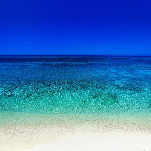 Hermosa playa soleada Coastline — Foto de Stock