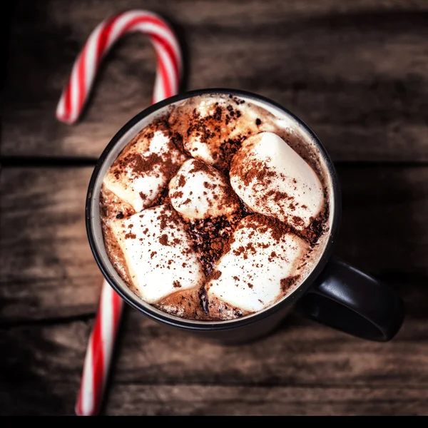 Cocoa Mug with Marshmallows — Stock Photo, Image