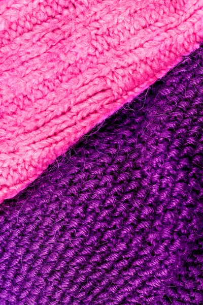 Winter  knitting woolen texture — Stock Photo, Image