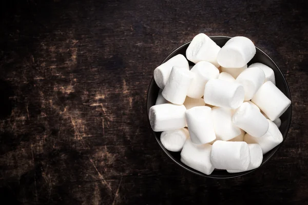 Heap of white marshmallow — Stock Photo, Image