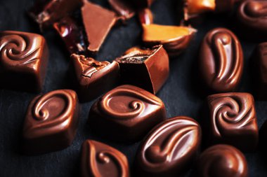 çikolata şekerleme arka plan 