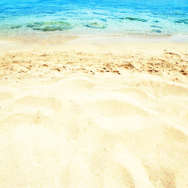 Belo mar e areia — Fotografia de Stock