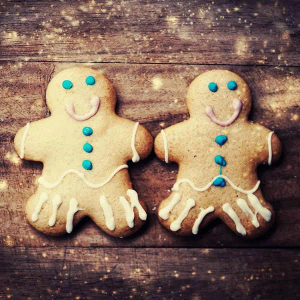 Lebkuchen zu Weihnachten — Stockfoto