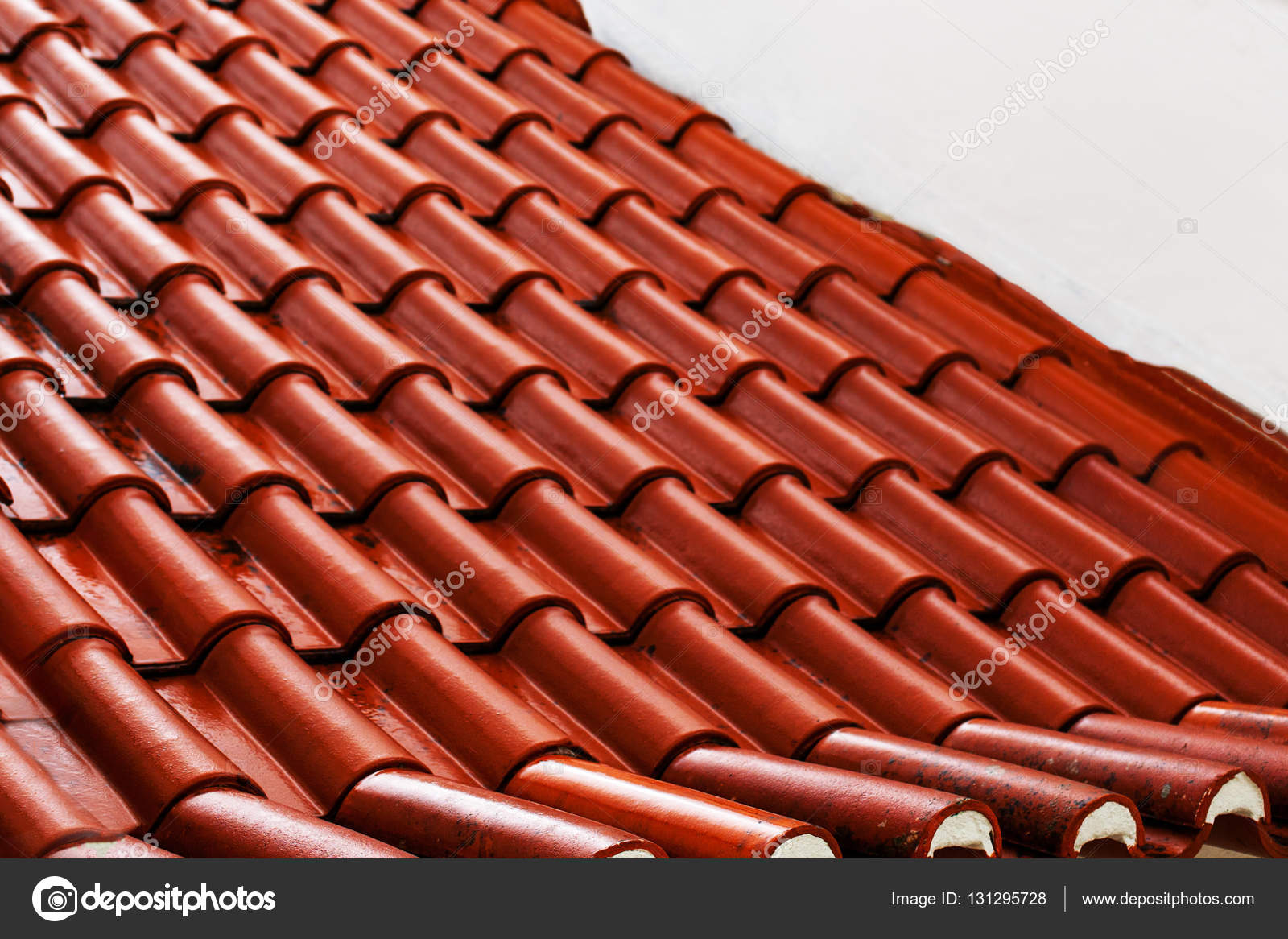 Roof tiles of house — Stock Photo © Zakharova 131295728
