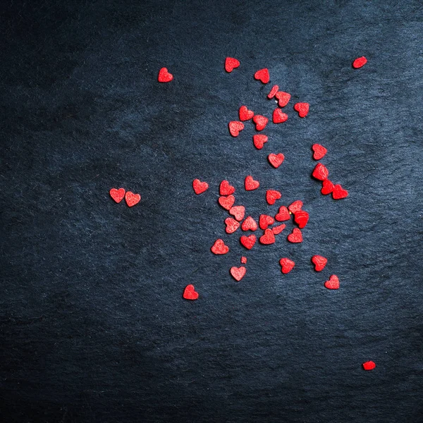 Corazones rojos para el día de San Valentín —  Fotos de Stock