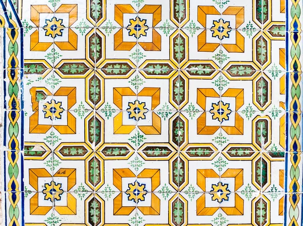 Detalhe de azulejos tradicionais — Fotografia de Stock