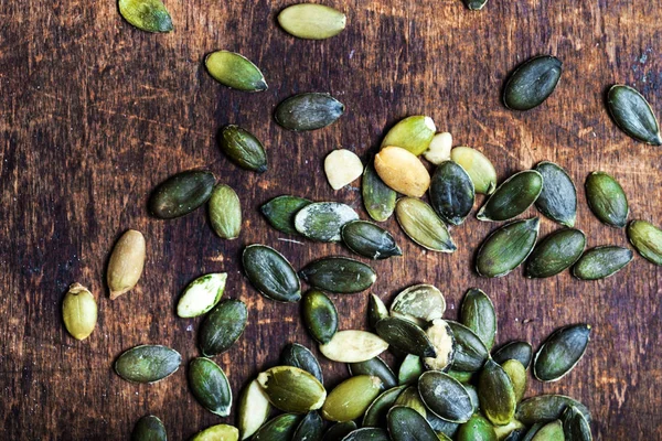 Semillas de calabaza verde — Foto de Stock