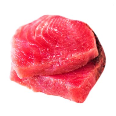 Tuna steak close up clipart