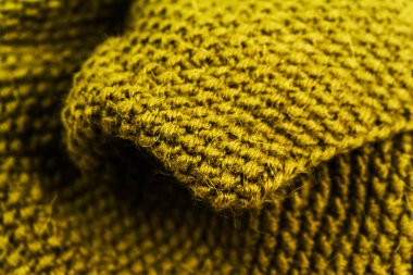 Rahat örme yün kumaş