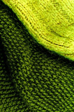 Rahat örme yün kumaş