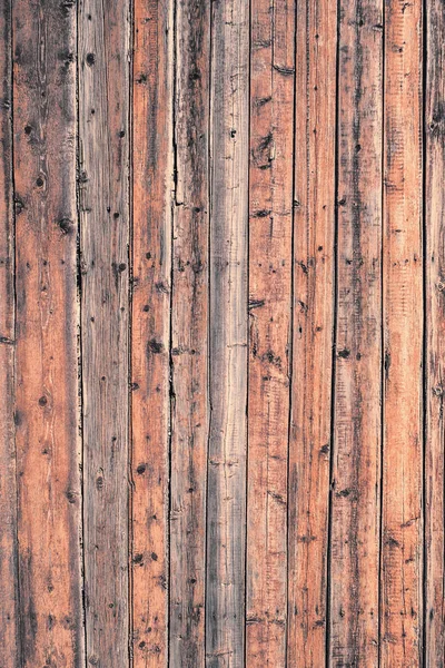 Natural old dirty wooden wall with planks. — Stock Photo, Image