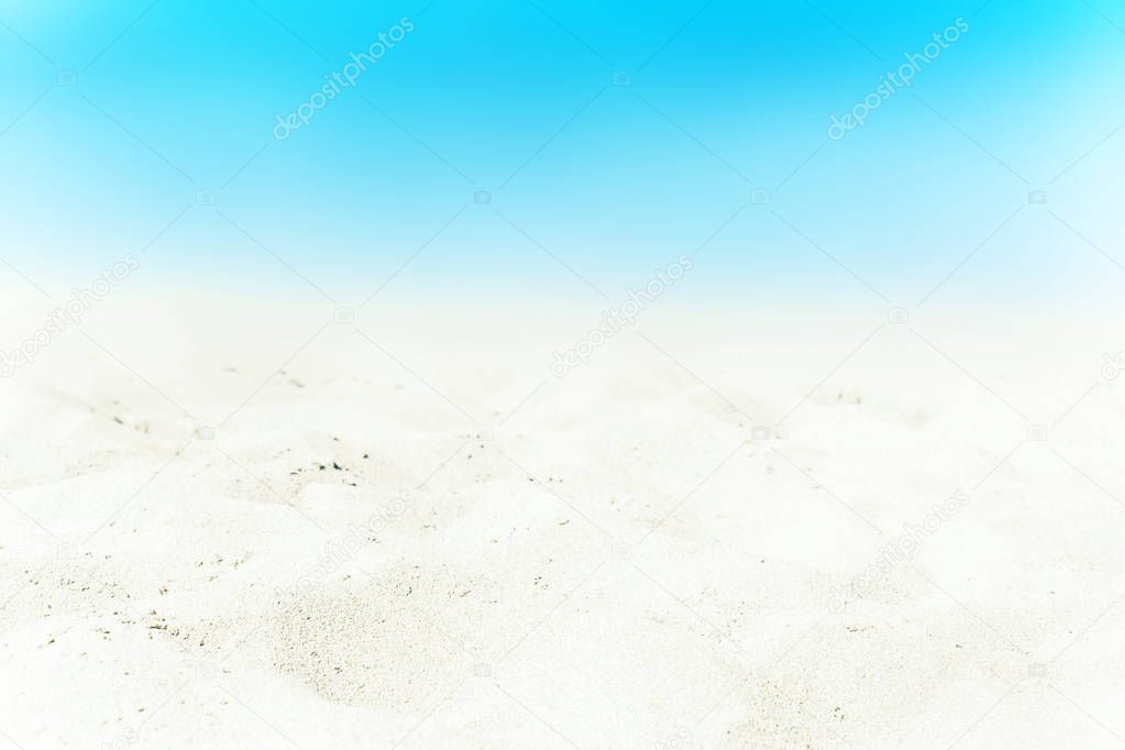 Abstract sea and white sand background 
