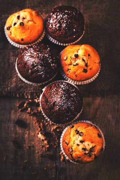 Fresh home made muffins — Stock Photo, Image