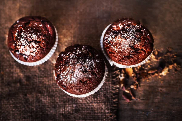 Fresh home made muffins — Stock Photo, Image