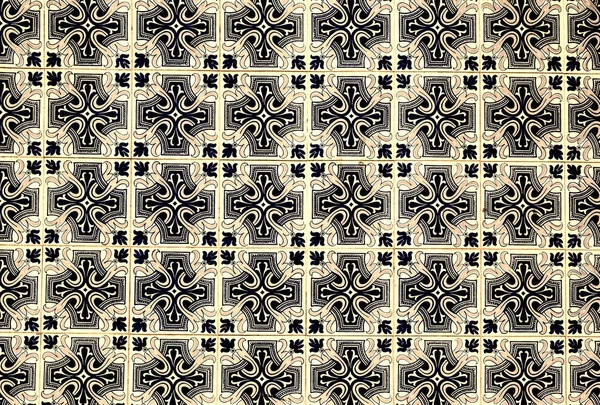 典型的なモロッコのタイル装飾 — ストック写真