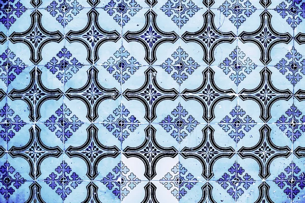 Azulejos del azulejo portugués . — Foto de Stock