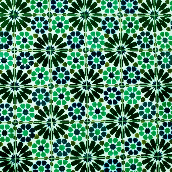 Typisch Marokkaanse tegels ornamenten — Stockfoto
