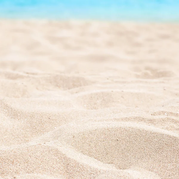 바다, 모래, 여름 날 배경. — 스톡 사진