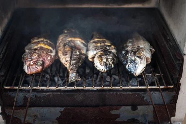 Grilled fish barbecue