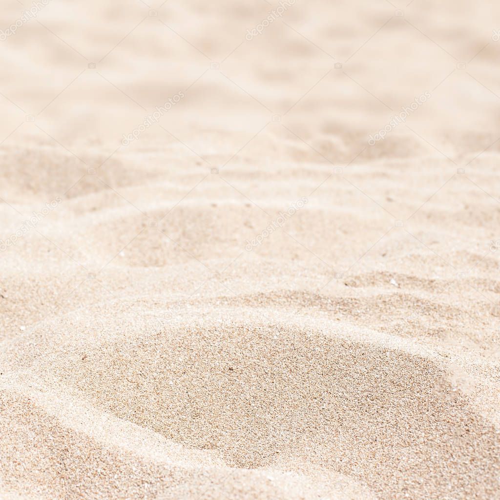 Sea, sand and summer day background. 