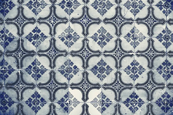 Dekorativa plattor azulejos med mönster — Stockfoto