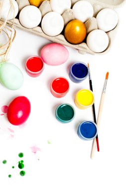 Renkli Paskalya yumurtaları 