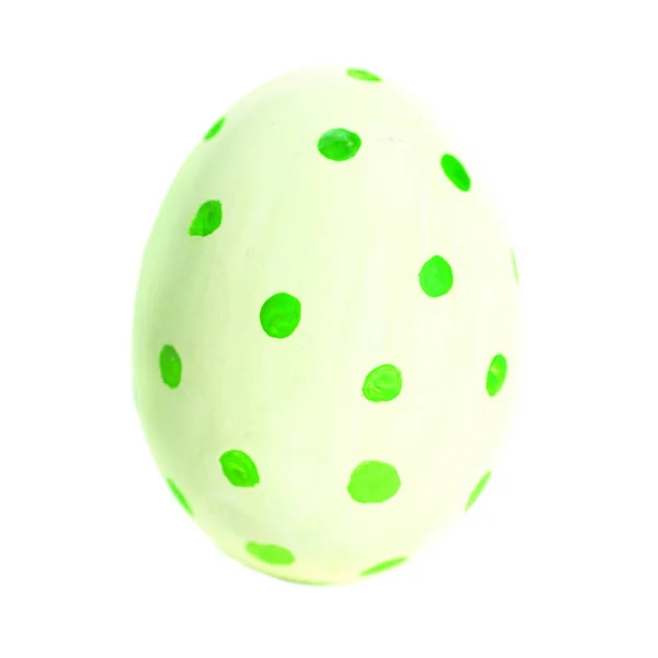 Glad påsk gratulationskort med ägg — Stockfoto
