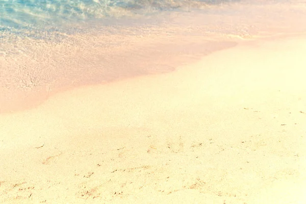 ぼやけた海と砂します。 — ストック写真