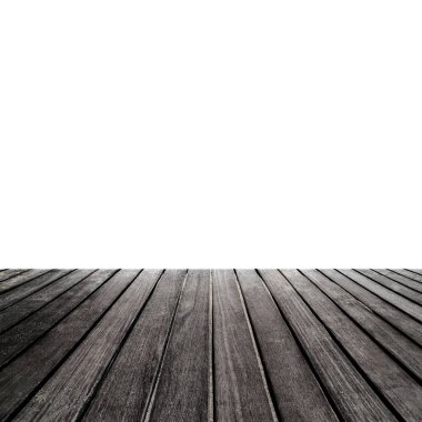 Karanlık boş ahşap masa üstü 