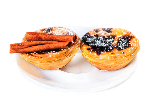 Сливочный яичный пирог со сладкой корочкой
 