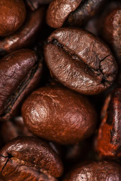 Kaffeebohnen Hintergrund — Stockfoto