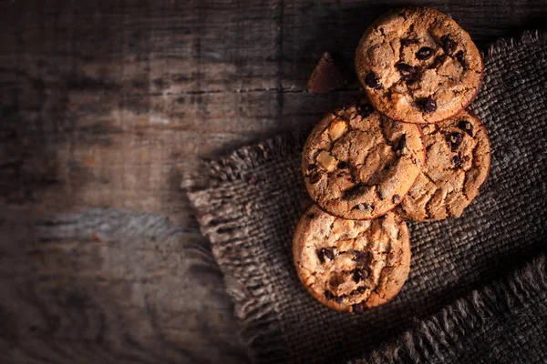 Biscotti al cioccolato — Foto Stock