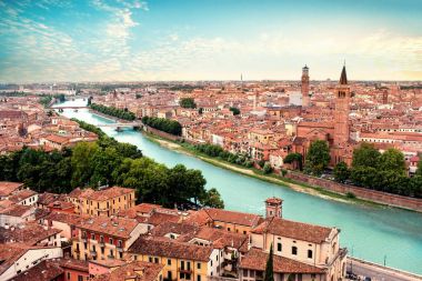 Bridge Ponte Pietra in Verona