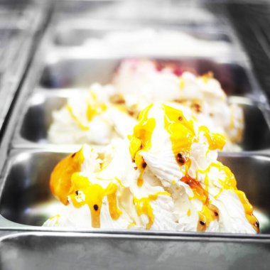 Karışık tepsi dondurma 